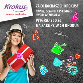 Krokus rozdaje walentynkowe upominki!