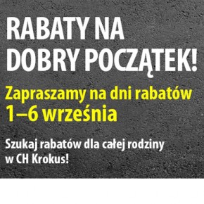 Rabaty na dobry poczatek!