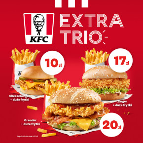 Extra trio w KFC