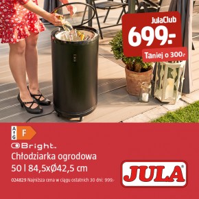 Chłodziarka ogrodowa z miejscem na aż 67 puszek 330 ml