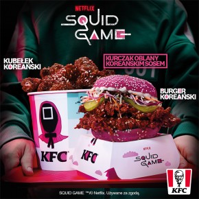 Zestaw KFC i Squid Game dostępny w Polsce!