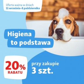 Maxi Zoo promocja na artykuły pielęgnacyjne i hiegieniczne 20%