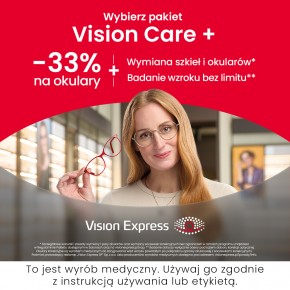  Vision Express - pakiet Vision Care +