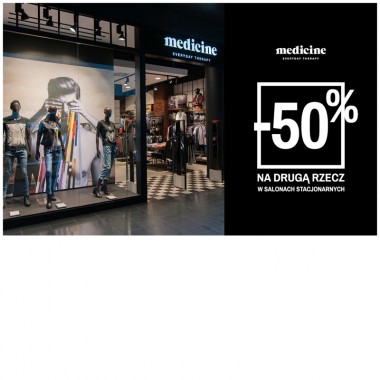 -50% na drugą rzecz w Medicine
