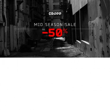 Mid Season Sale do -50% na wybrany asortyment w Cropp Town
