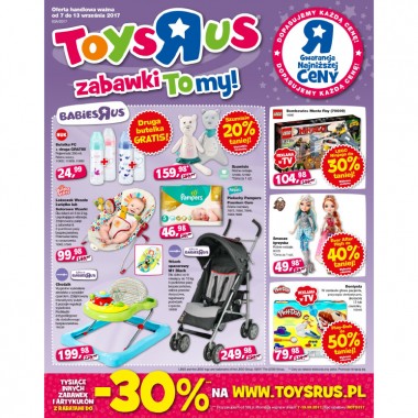 Zabawki w promocyjnych cenach w Toys"R"Us! Sprawdź naszą ofertę!