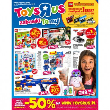 Zabawki w promocyjnych cenach w Toys"R"Us! Sprawdź naszą ofertę!