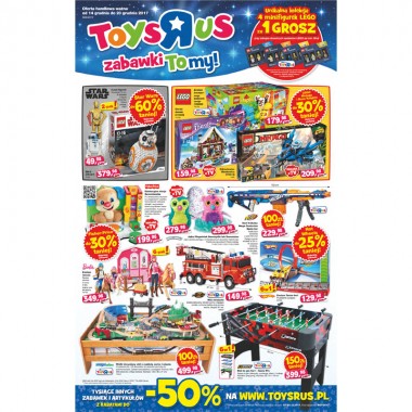 Zabawki w promocyjnych cenach w Toys"R"Us! Sprawdź naszą ofertę!