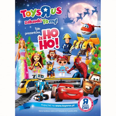 Toys”R”Us –  Sprawdź nasz najnowszy Katalog Prezentowy! Tyle prezenrtów, że HO HO!