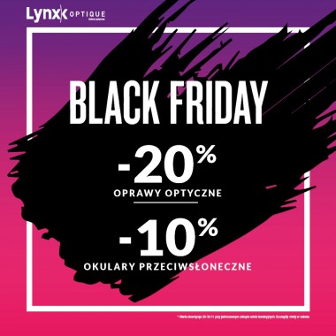 Black Friday w Lynx Optique