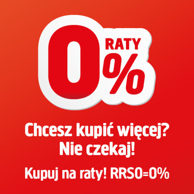 Kupuj na raty 0%!